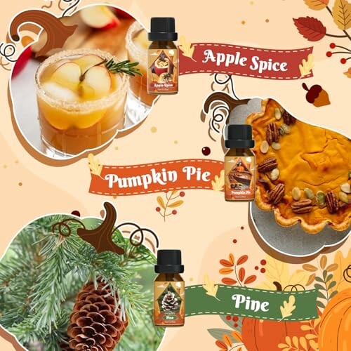 SNOWSEN Herbst Ätherische Öle Set