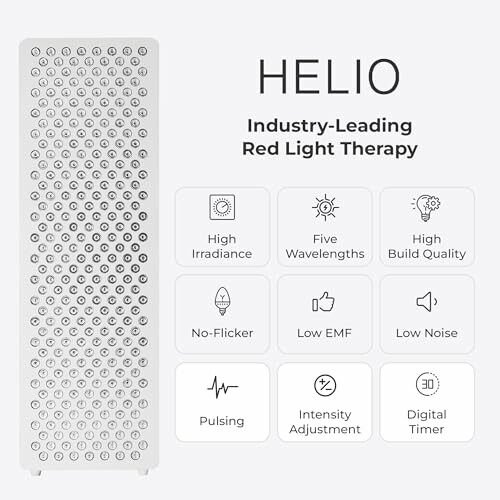 Rotes Lichttherapiegerät mit Funktionen und Vorteilen