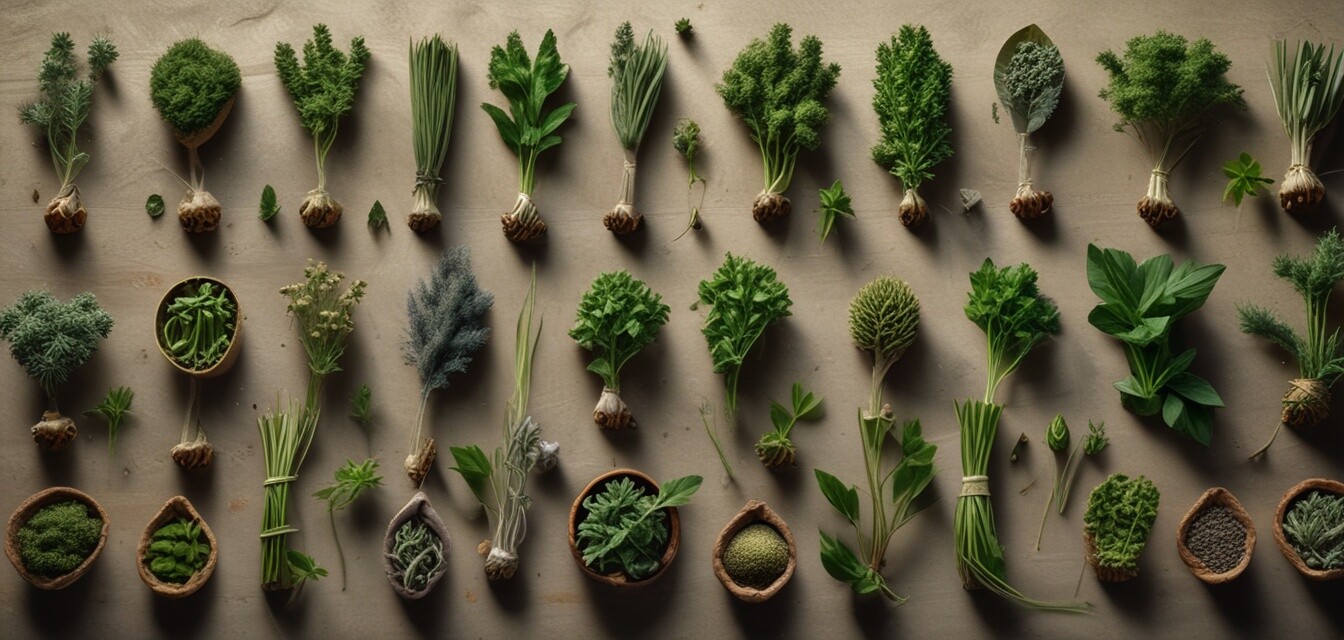 Kräuter für natürliche Schmerzmittel