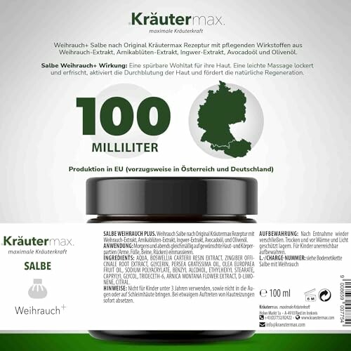 Weihrauchsalbe Extra Stark