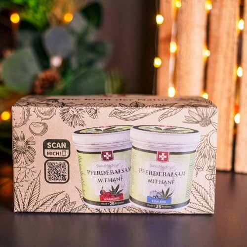 SwissMedicus Pferdebalsam mit Hanf