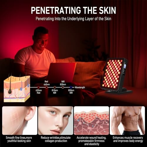 VAYALT Rotlichtlampe