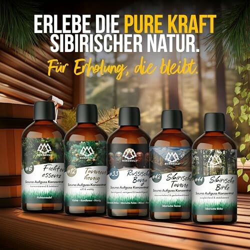 NORDHOLZ® Saunaaufguss Set