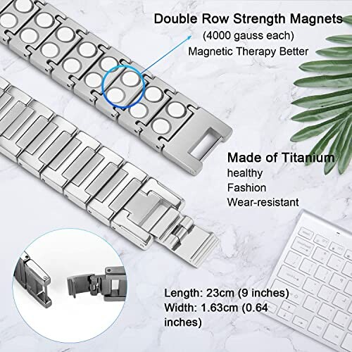 JEROOT Magnetarmband für Herren